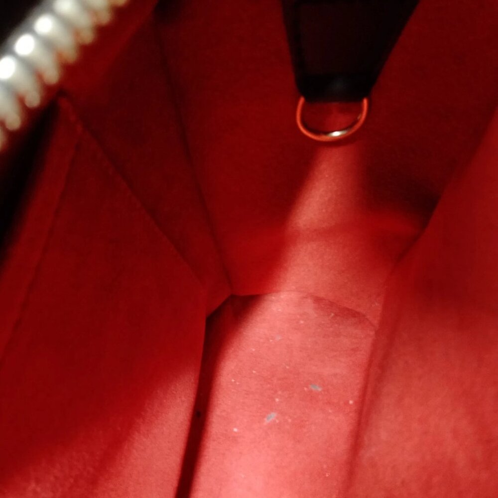 Authentic Louis Vuitton Sarria Damier Ebene Handbag Brown LV Tote Luxury Bag - Picture 12 of 16